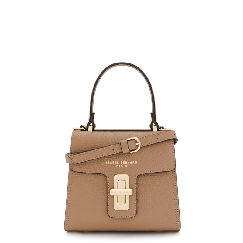 Isabel Bernard Femme Forte Sac à Main Beige IB21126-072-zoom-