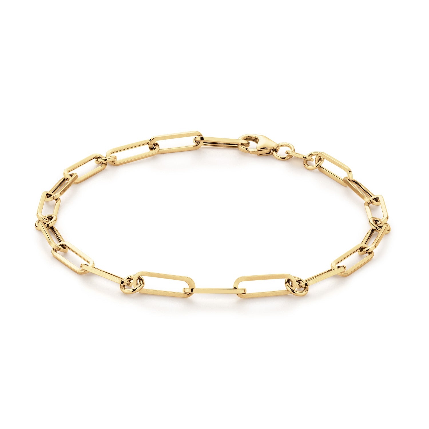 Jackie Gold Pirouette Boxlink 14 Karat Gold Bracelet 585 JKB25.503