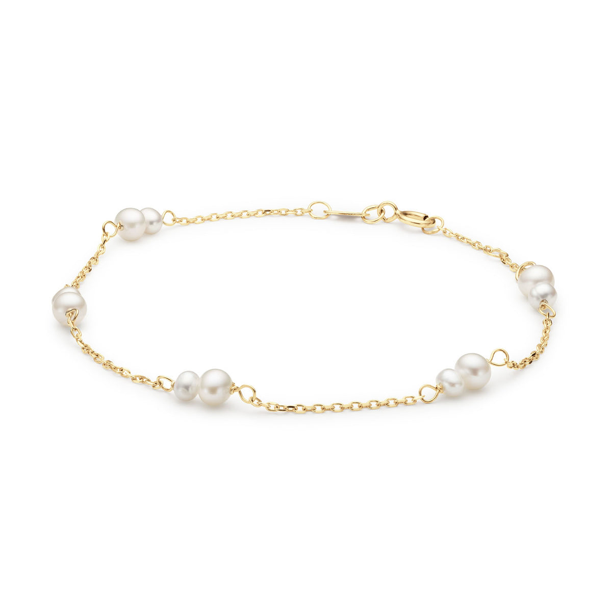 Jackie Gold Monte Carlo Pearl 14 Karat Gold Bracelet 585 JKB25.506
