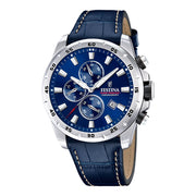 Festina Timeless Chrono Hommes Montre Bleu F20692/2