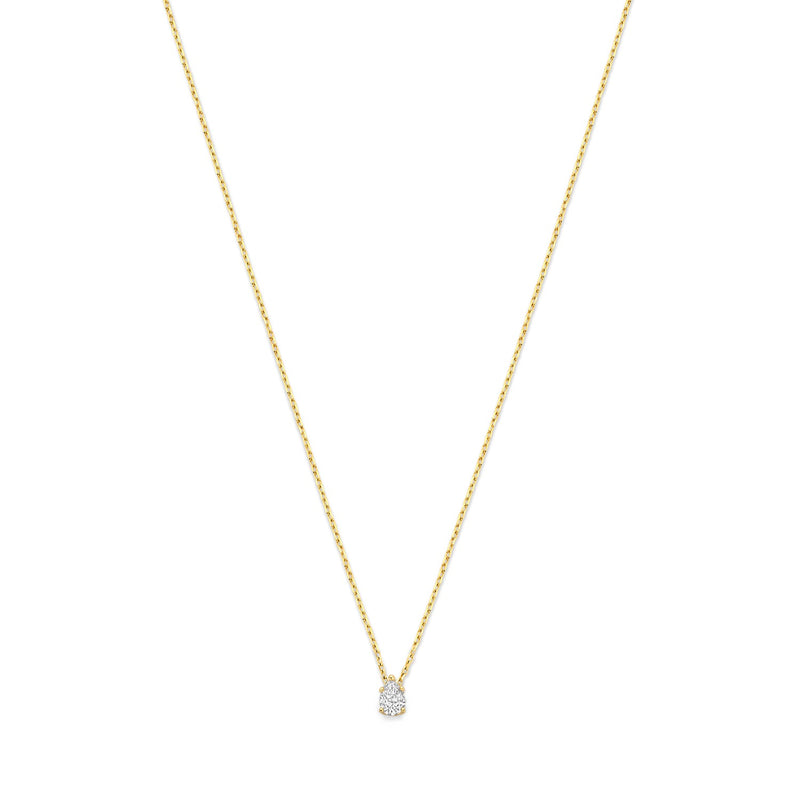 Isabel Bernard De la Paix Collier De la Paix Eloise en or 14 carats avec diamant 0,15 carat IBD350026-zoom-