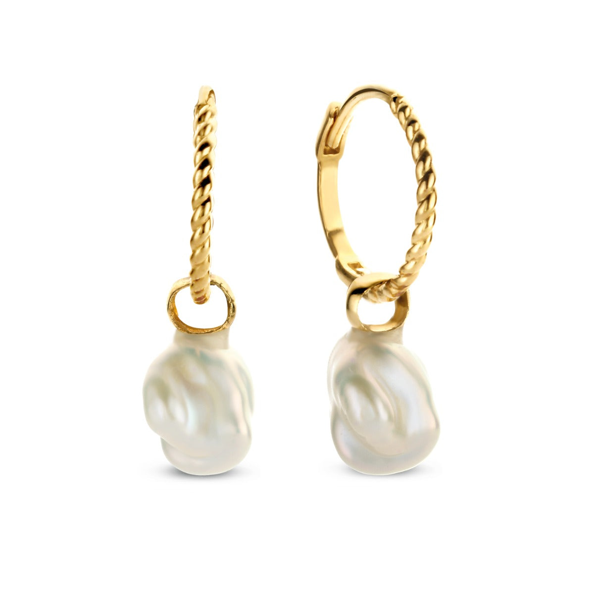 Jackie Gold 14 karat gold Hoop Earrings JKE21.153