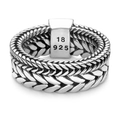 Buddha to Buddha Barbara Double Ring 609 (size: 16)