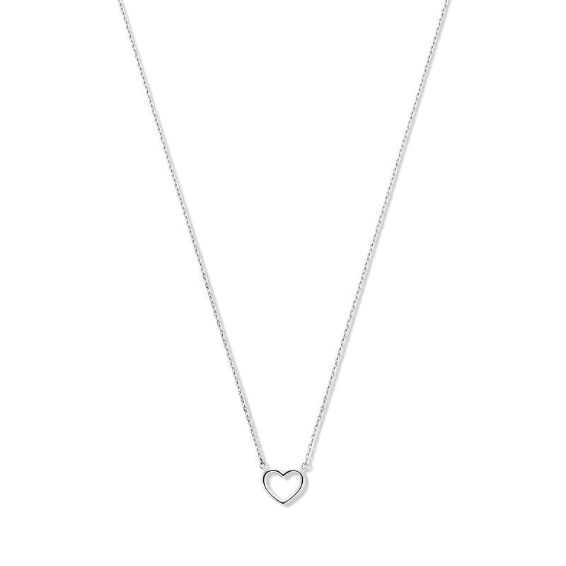 Isabel Bernard Saint Germain Collier Or blanc 14 carats IB340076-zoom-