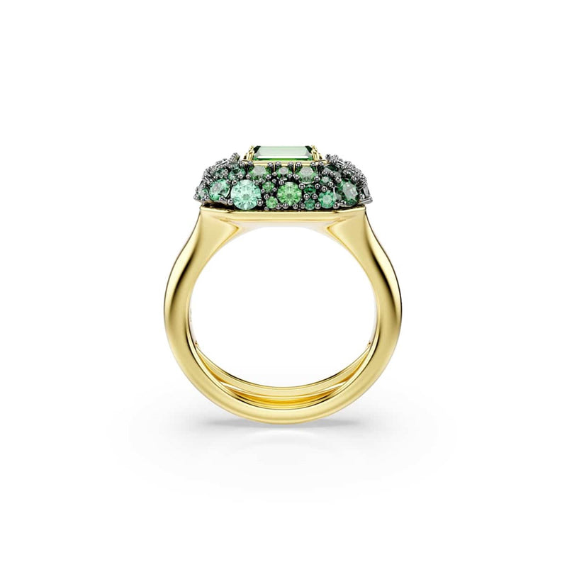 Swarovski Bague Sublima Glam dorée avec cristal rouge 5759920-zoom-