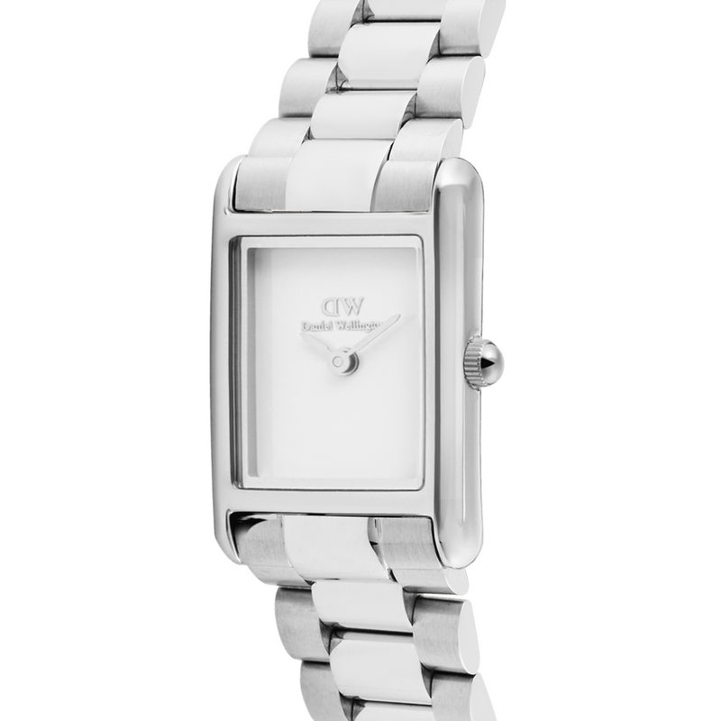 Daniel Wellington Bound Mini 3-Link Argent Montre Femme DW00100930-zoom-