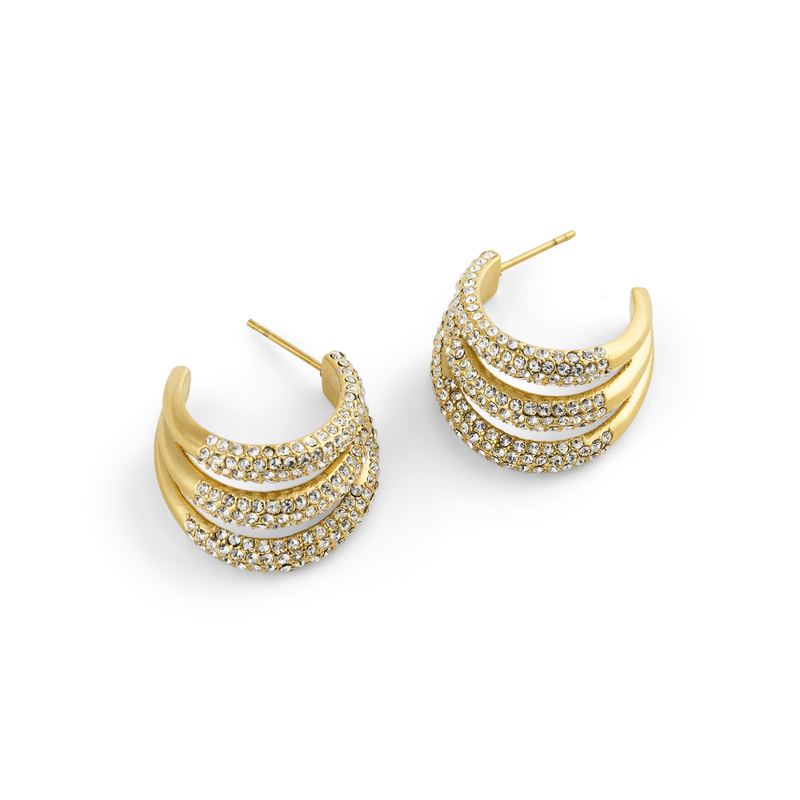 Mockberg Kenza Gold Plated Aurelia Earrings MB1849-zoom-
