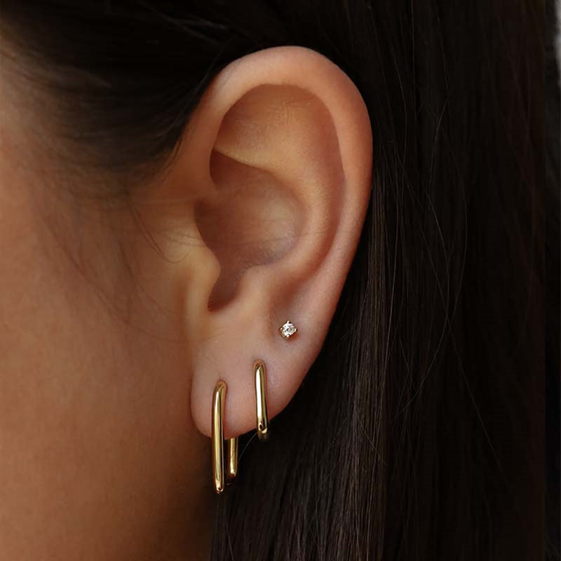 Karma Femmes Earparty Plaqué or 14 carats EPV06GP-zoom-