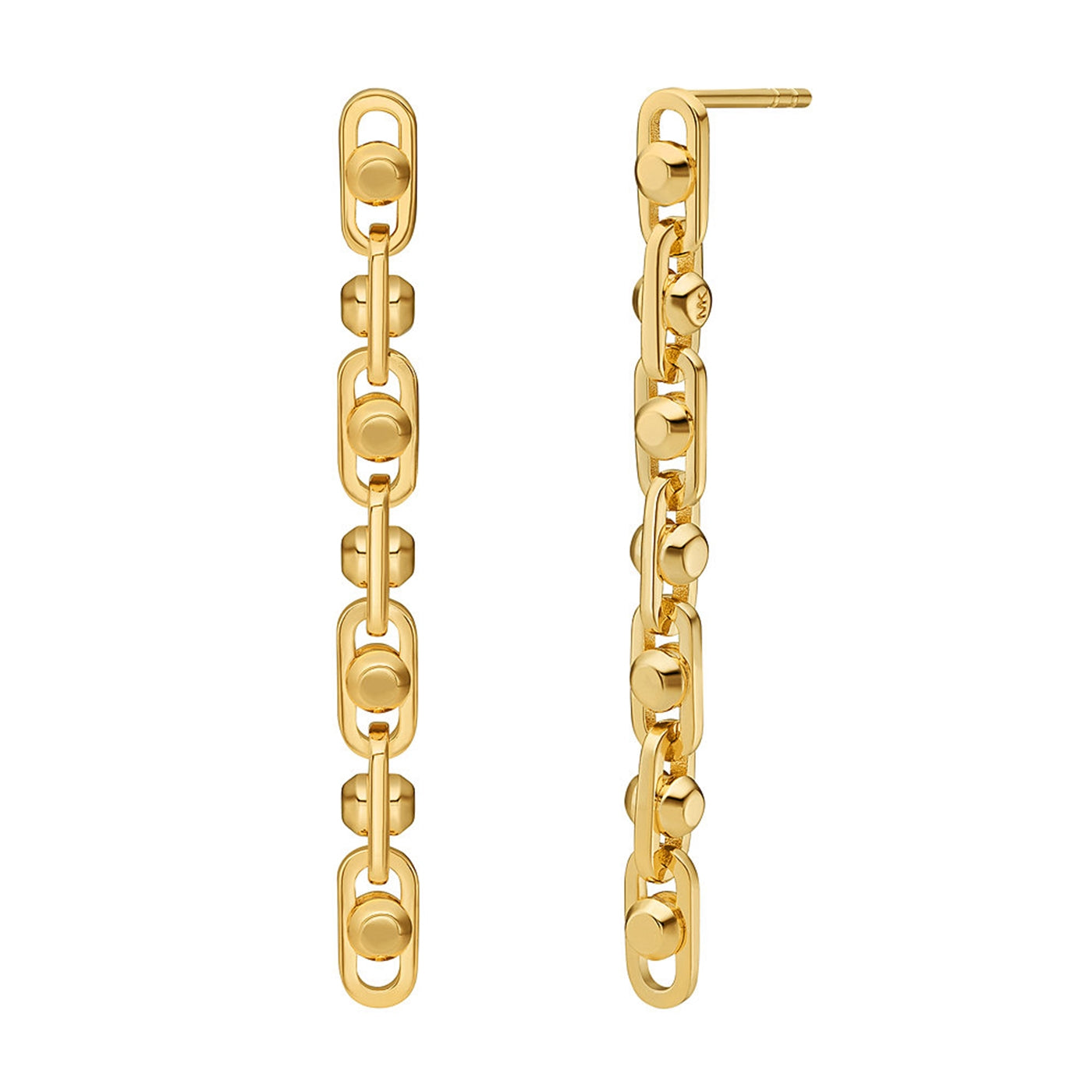 Michael Kors Astor Gold Drop Earrings MKC171000710