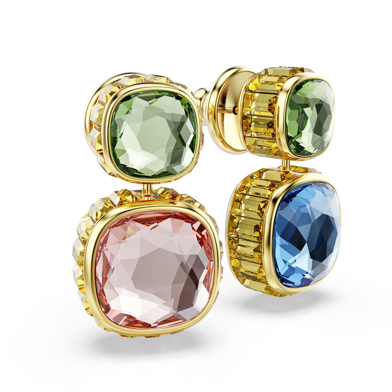 Swarovski Chroma Clous d'oreilles couleur or Chroma 5692492-zoom-