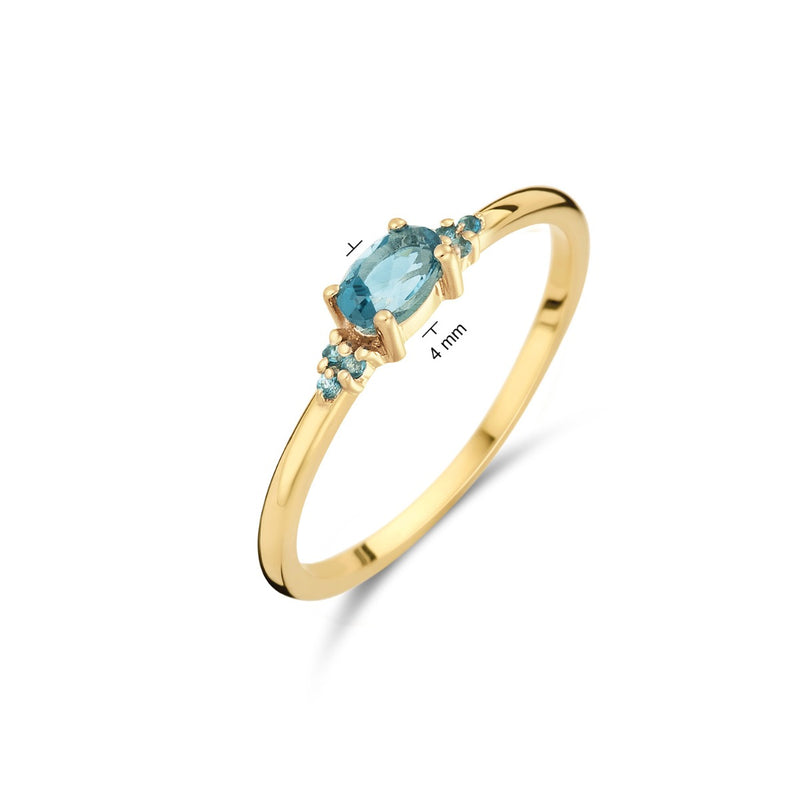 Jackie Gold Bague Or 14 carats JKR24.449.52-zoom-