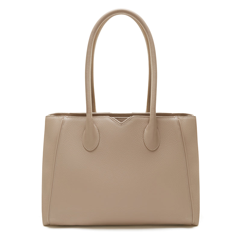 Isabel Bernard Honoré Sac à Main Taupe IB25016-zoom-