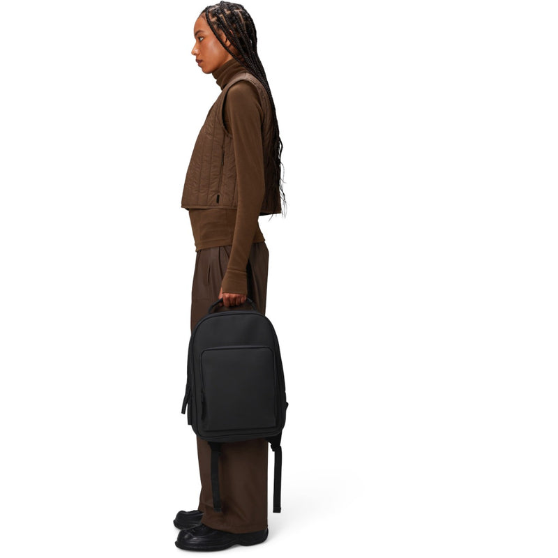 Rains Unisexe Sac à Dos Noir R13260-01-zoom-