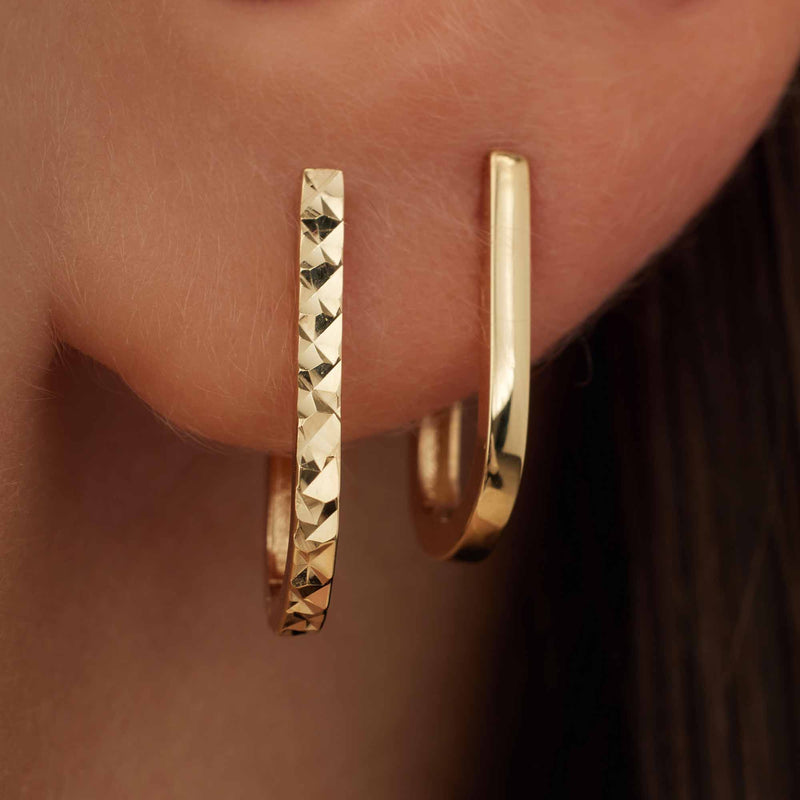 Isabel Bernard Rivoli Femmes Pendentifs d'oreille Or 14 carats IB360240-zoom-