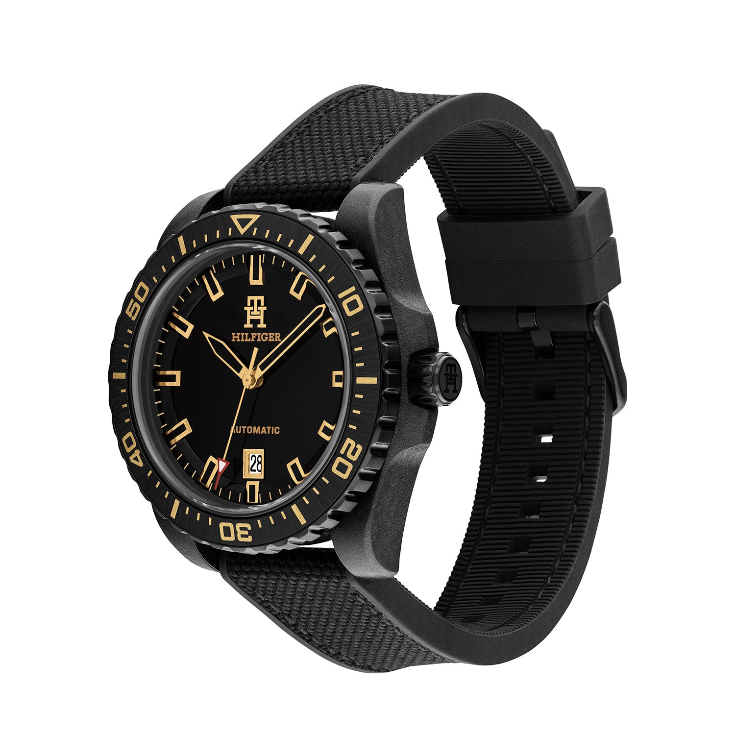 Tommy Hilfiger Carbon Automatic Black Women's Watch TH1792159