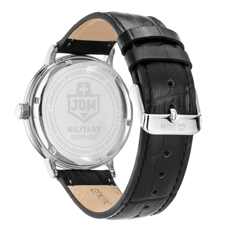 JDM Military Kilo II Montre Homme Blanche JDM-WG026-02-zoom-