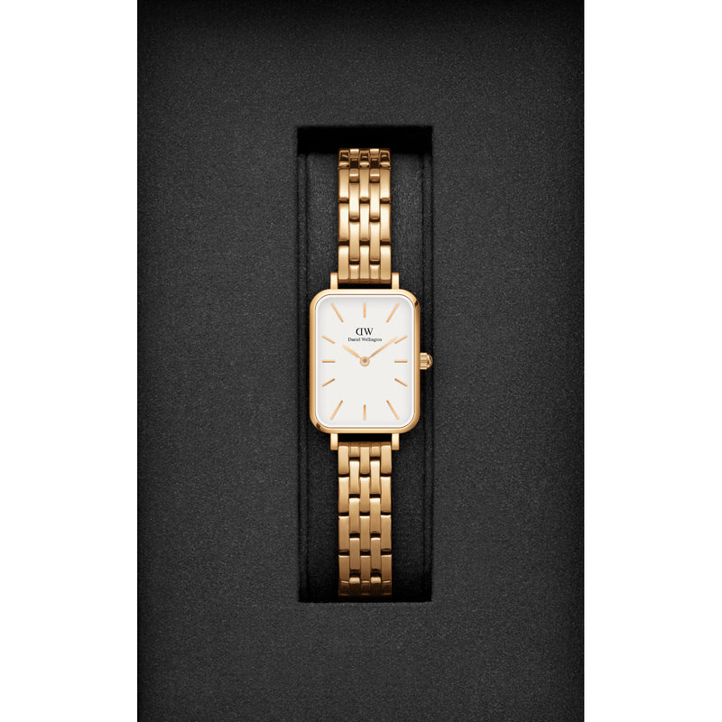 Daniel Wellington Quadro Link Femmes Montre Or DW00100622-zoom-