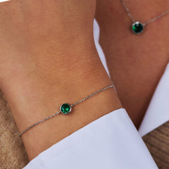 Violet Hamden Venus 925 Sterling Silver BraceletwithBirthstone VH320009-OCT