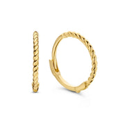 Jackie Gold Femmes Créoles Or 14 carats JKE20.040