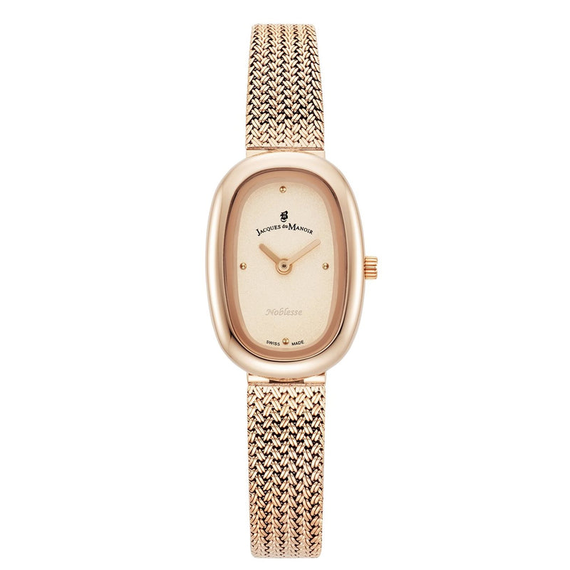 Jacques du Manoir Noblesse Montre Femme Or Rose JWL05203-zoom-