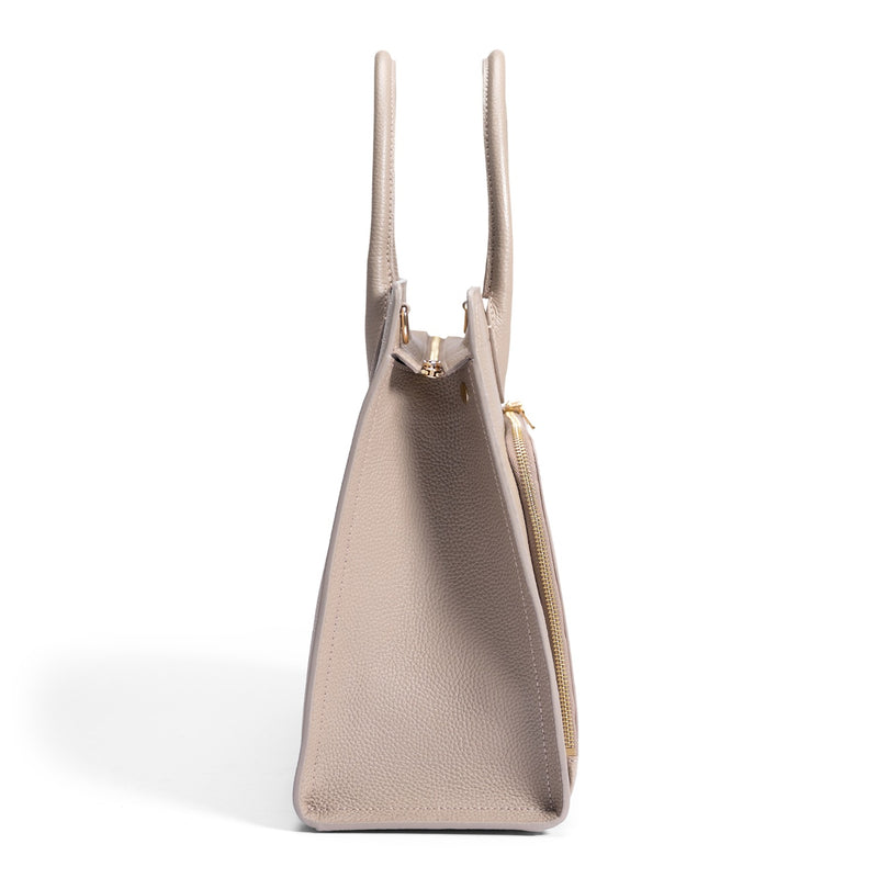 Isabel Bernard Honoré Sac à Main Taupe IB25038-zoom-