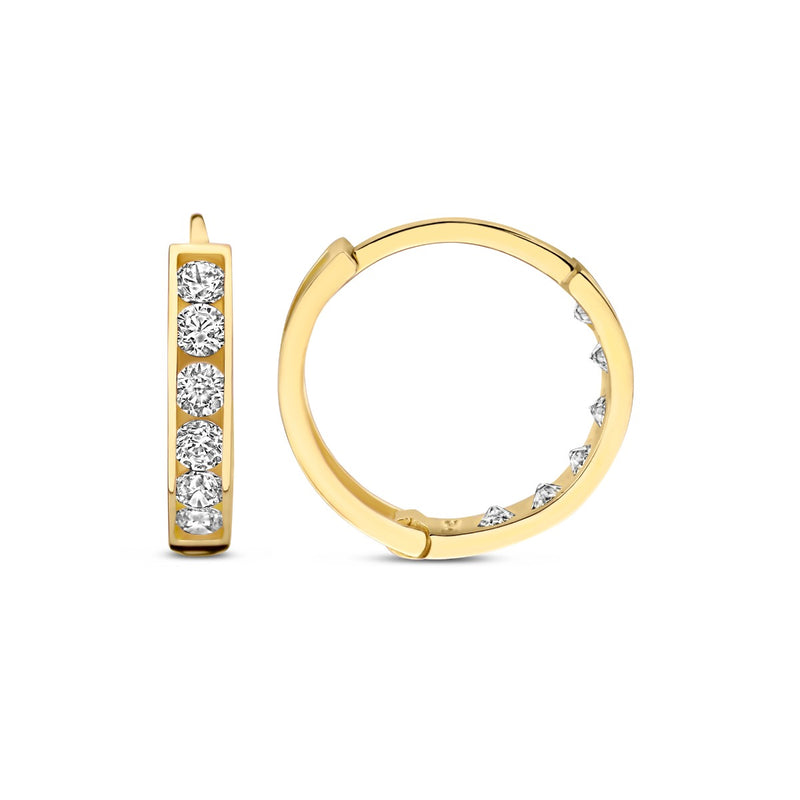 Beloro Jewels Monte Napoleone  Creoles Or 9 carats BO360067-zoom-