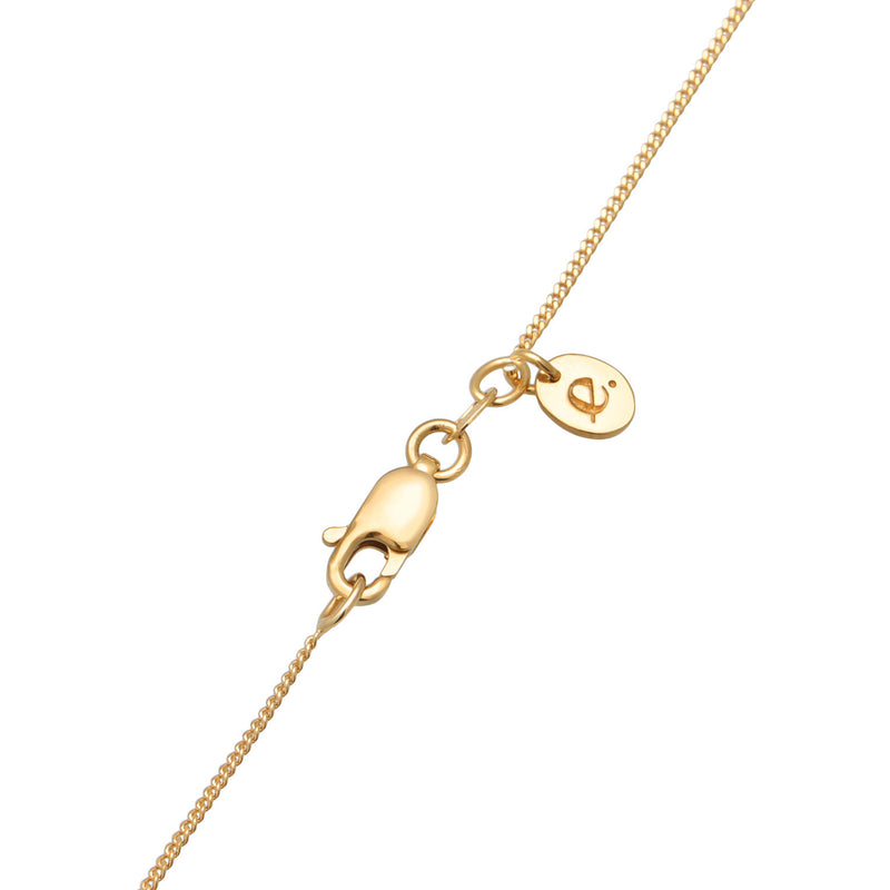 Elli 925 Sterling Silver Coin Necklace Gold plated with Zirconia 2004-BF-0008128-001-zoom-