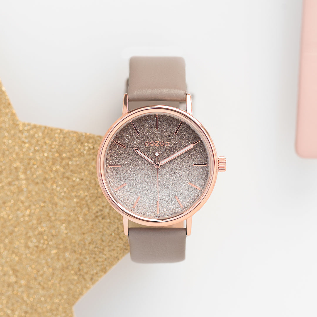 OOZOO Timepieces Brown Watch C10937