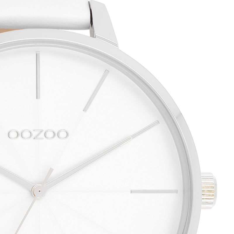 OOZOO Timepieces Unisexe Montre Blanc C11345-zoom-