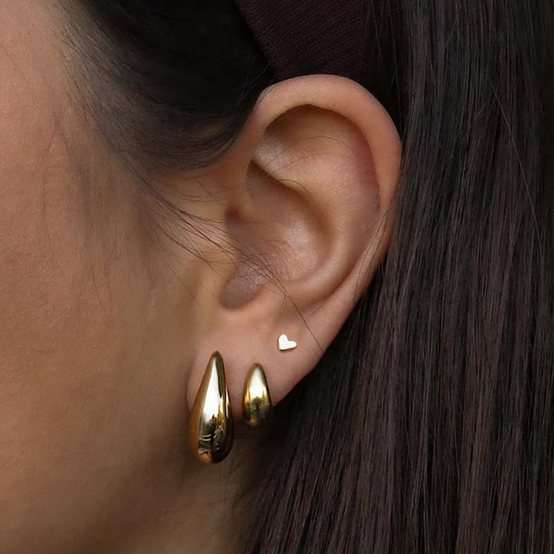 Karma 925 Sterling Silver Drop It Earparty EPV43GP-zoom-