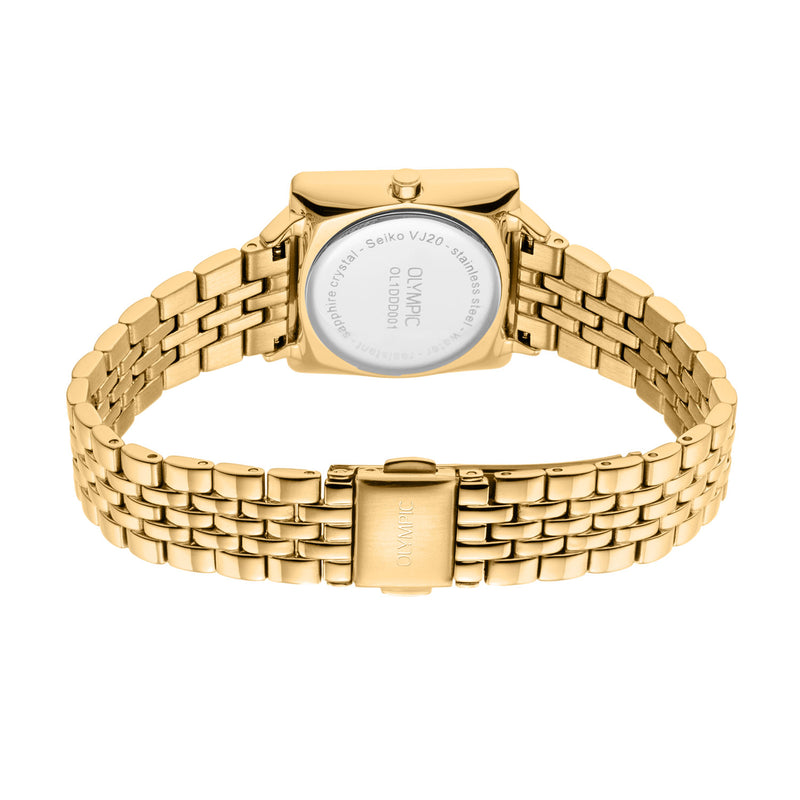 Olympic Montre Pour Femme Dorée et Crème OL1DDD001-zoom-