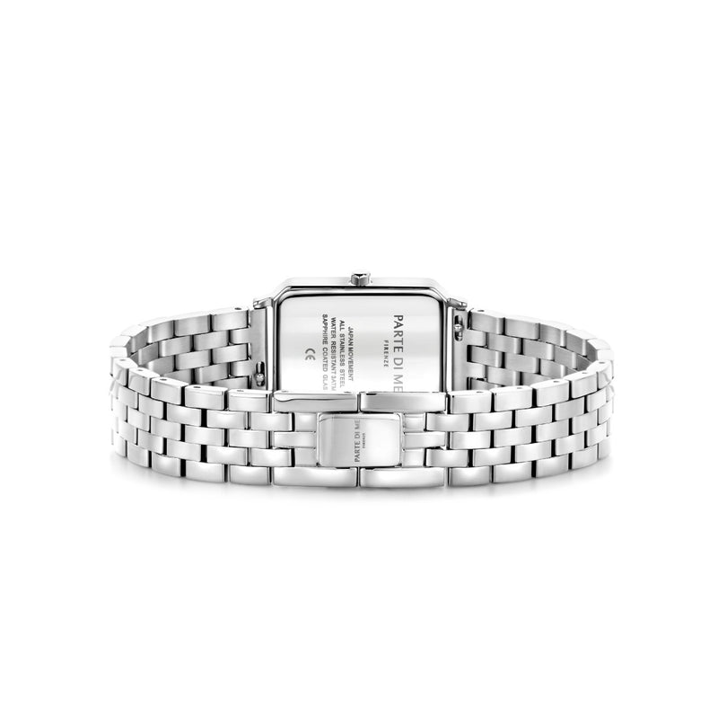 Parte di Me Orologio rectangular ladies watch silver coloured PDM09024-zoom-