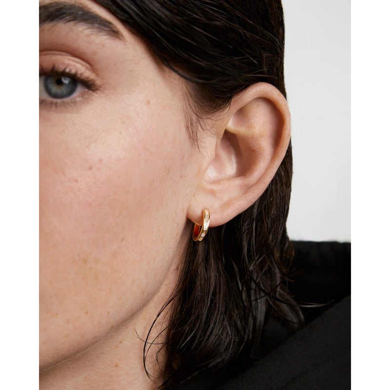 P D Paola The New Essentials Boucles d'oreilles Plaqué or 18 carats AR01-960-U-zoom-