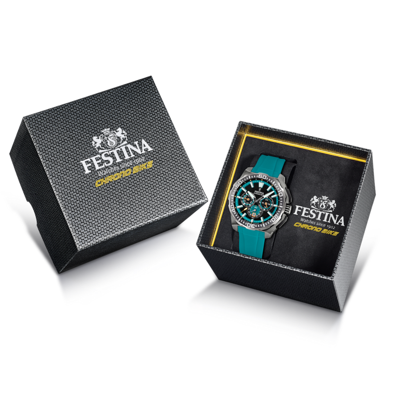 Festina Chrono Bike Montre Bleue Pour Homme F20725/6-zoom-