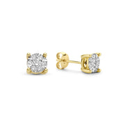 Isabel Bernard De la Paix Boucles d'oreilles Or 14 carats IBD360013