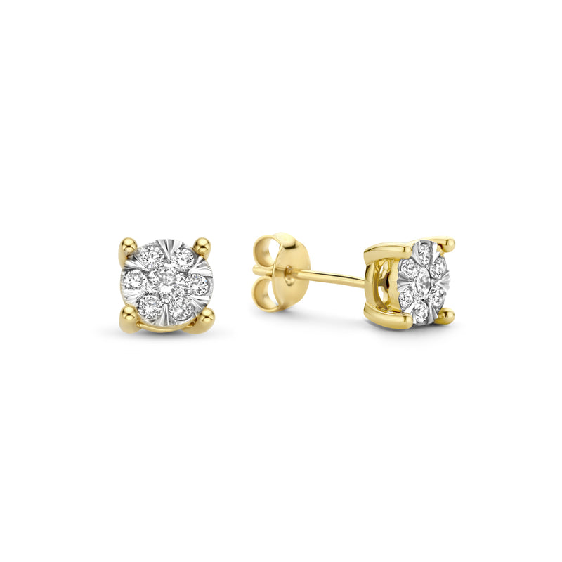 Isabel Bernard De la Paix Boucles d'oreilles Or 14 carats IBD360013-zoom-
