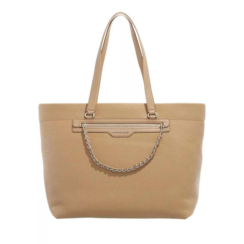 Michael Kors Sac cabas en cuir beige 30R3S04T3L-222-zoom-