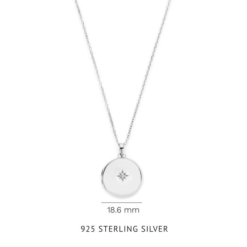 Violet Hamden Sisterhood Memory Collier en Argent 925 Sterling avec Médaillon Photo VH340029-zoom-
