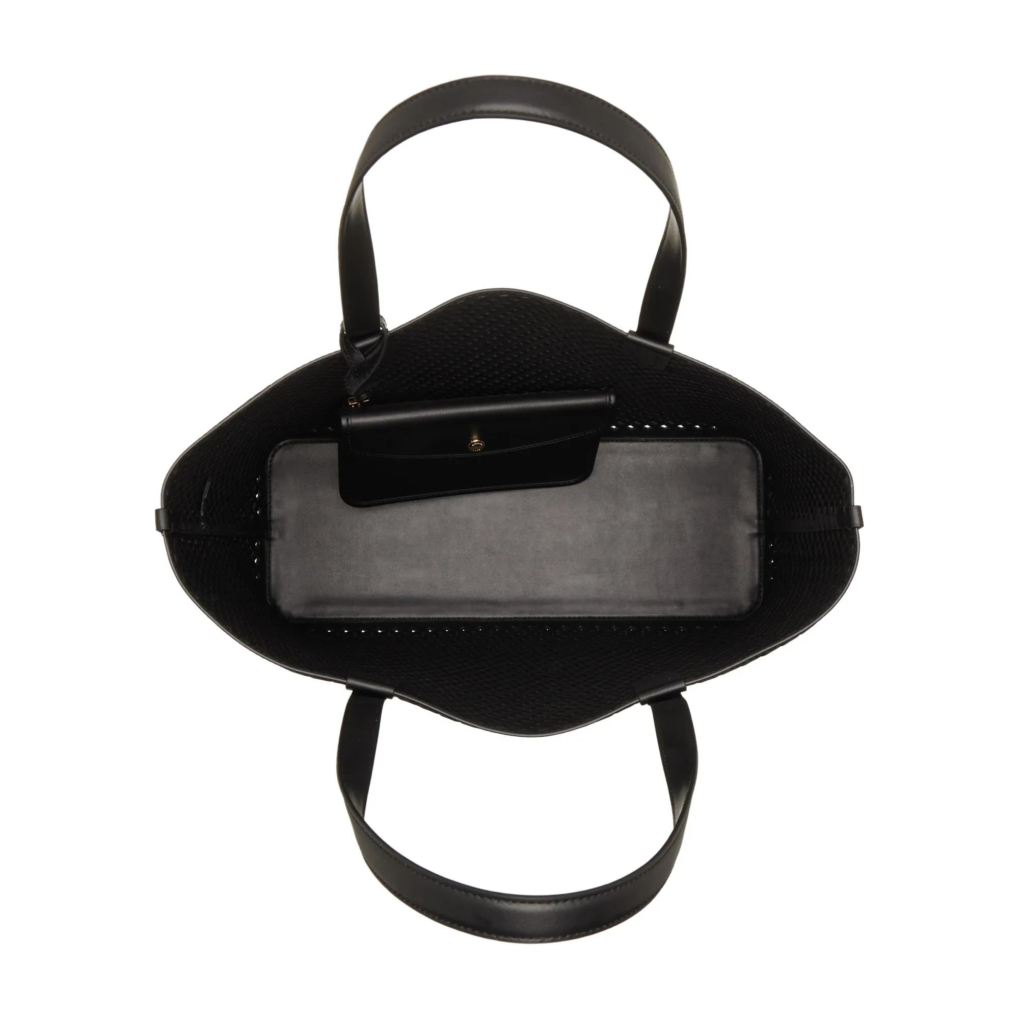 Michael Kors Black Leather Shopper 30T4GZAT4L-1