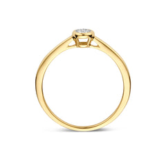 Blush Natural Diamonds 14 karat gold Ring 1679BDI/54