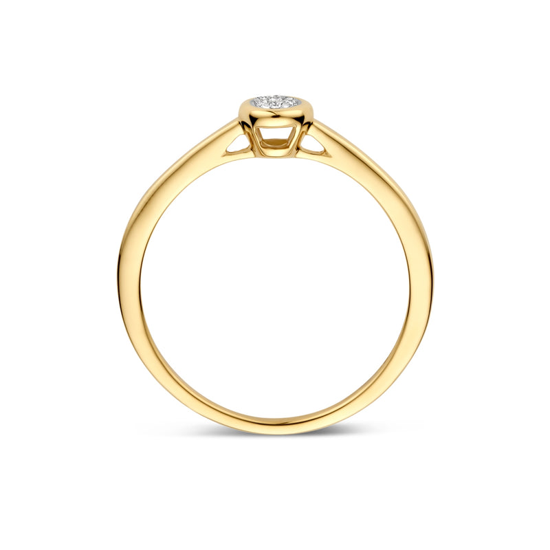 Blush Bague en or 14 carats avec diamants naturels 1679BDI/54-zoom-