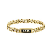 Hugo Boss Kassy Emblem Bracelet Couleur Or HBJ1580680M