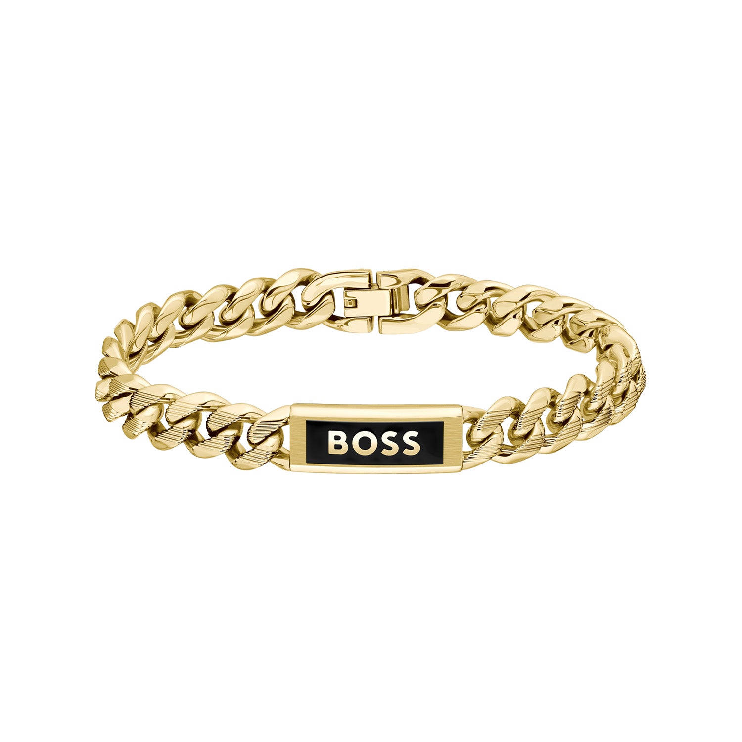Hugo Boss Kassy Emblem Gold Coloured Bracelet HBJ1580680M