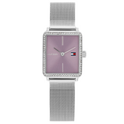Tommy Hilfiger Tea Montre Femme Argentée et Violette TH1782790