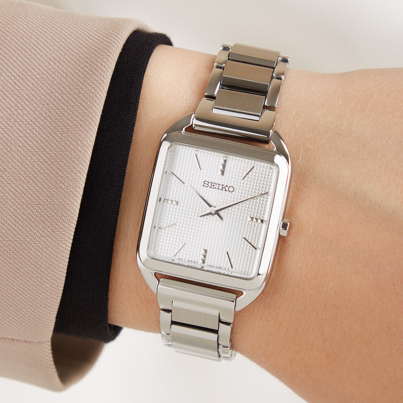 Seiko Femmes Montre Argent SWR073P1-zoom-