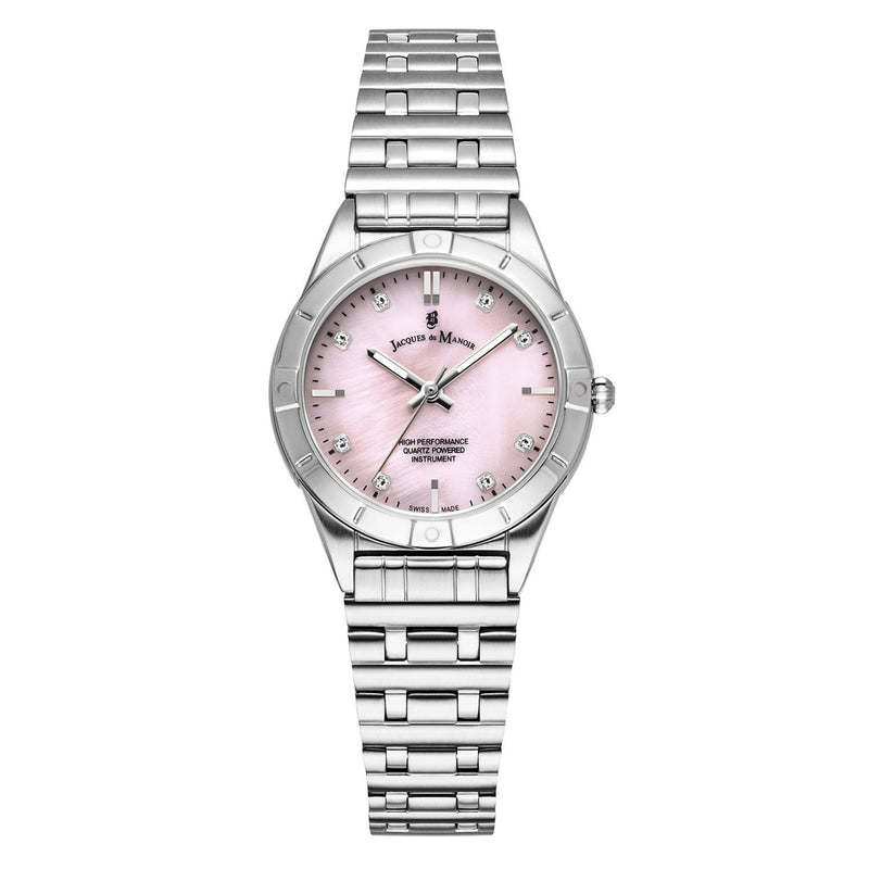 Jacques du Manoir Leonie Montre Femme Argentée JWL05902-zoom-
