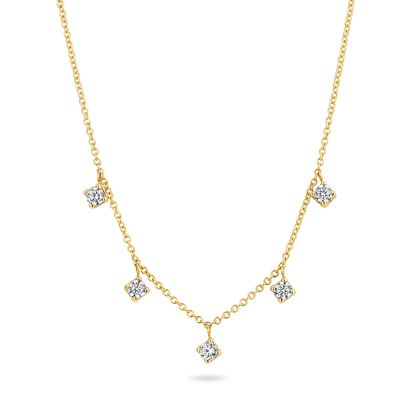 Blush 14 karat gold Necklace 3157YZI