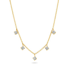 Blush 14 karat gold Necklace 3157YZI