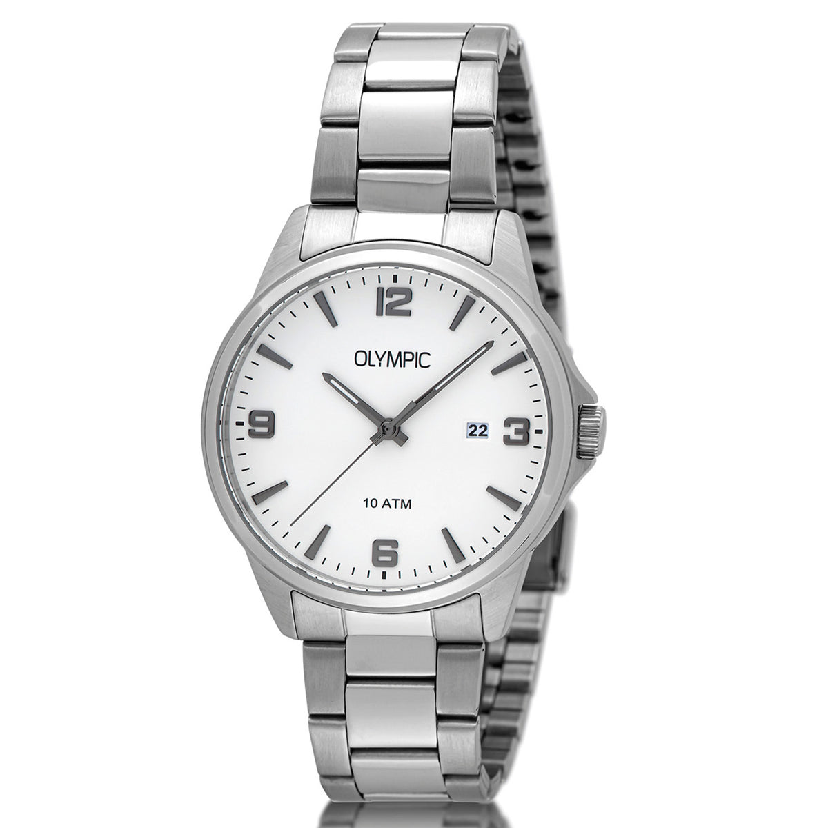 Olympic Glenn Wit Heren Horloge 2002-OL26HSS315