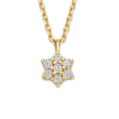 Isabel Bernard De La Paix Romee Necklace With Diamonds 0.07 Carat IBD350034